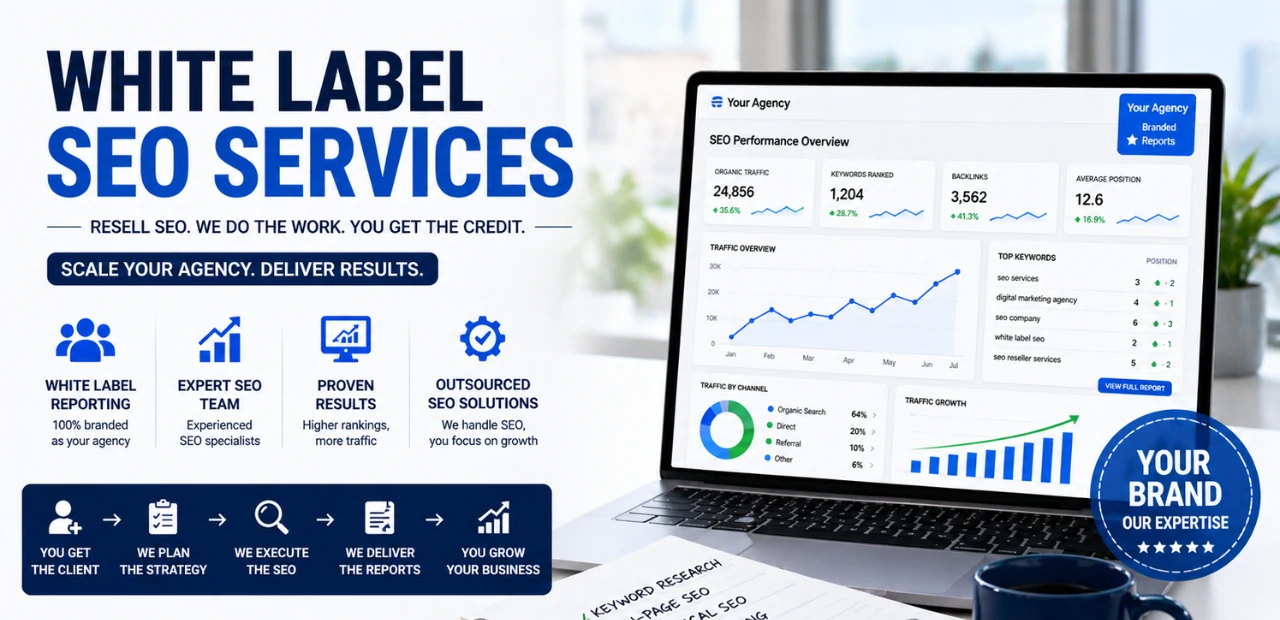 white label seo services with analytics dashboard and reports