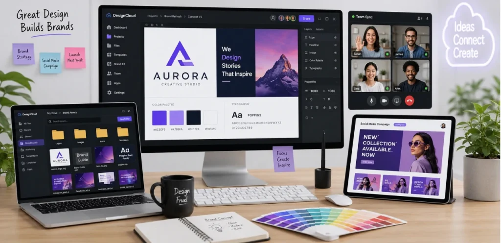 Online Graphic Design Services: Flexible Creative Support for Growing Businesses 3 graphic design subscription services with monthly creative plans