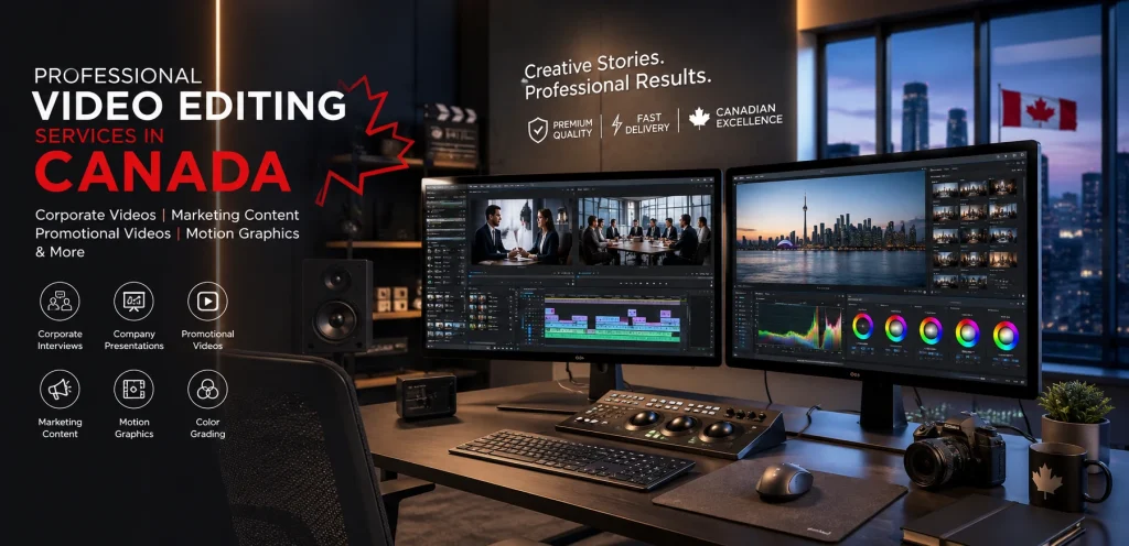 Video Editing Services Canada: Professional Video Editing for Businesses, Brands & Creators 2 business and corporate video editing services canada