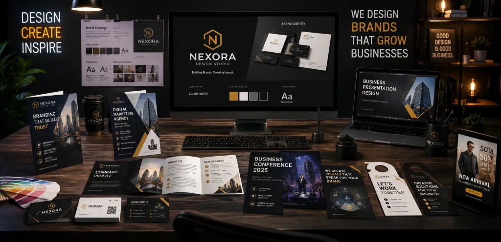 Graphic Design Services: Professional, Creative & Custom Design Solutions 3 graphic design services for business branding marketing and advertising