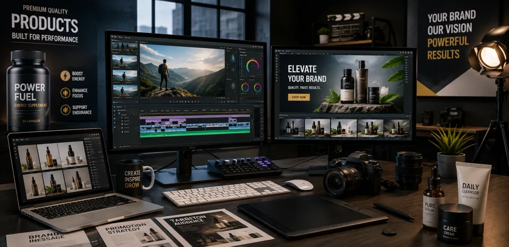 YouTube Video Editing & Advertising Video Services: Create Content That Gets More Views and Conversions 3 product advertisement editing and business advertisement video services