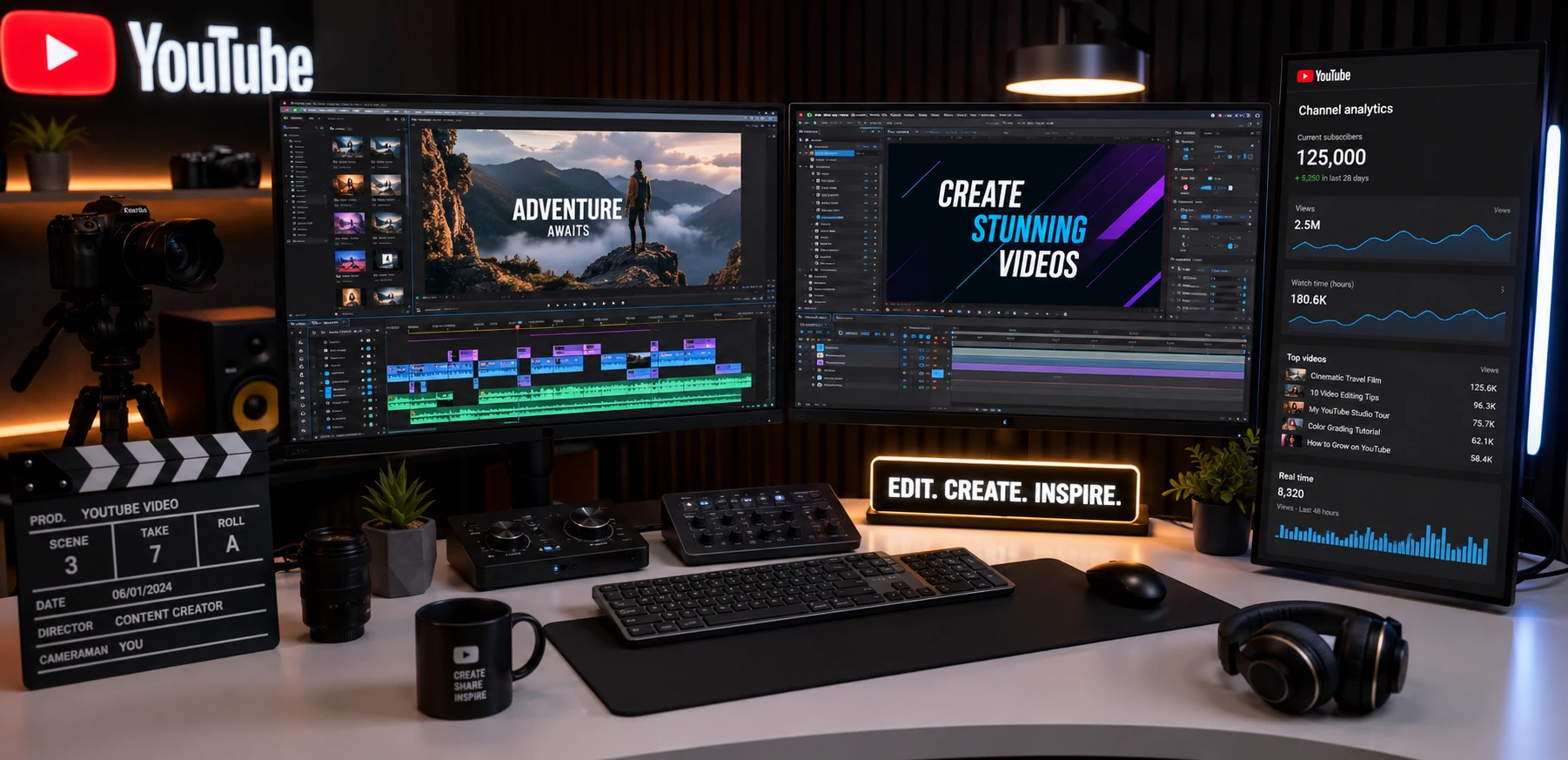 youtube video editing services with professional content editing workflow
