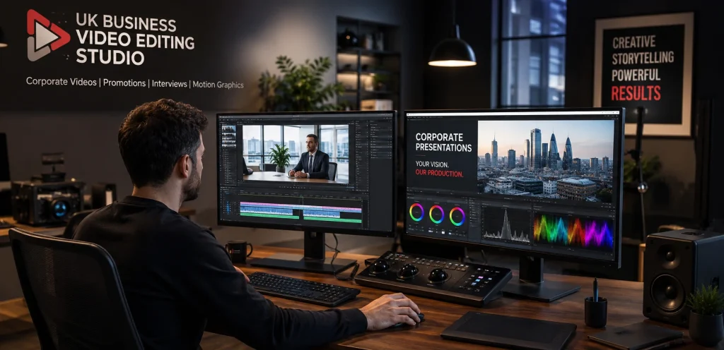 Video Editing Services UK: Professional Video Editing for Businesses, Brands & Creators 3 custom video editing services uk for music podcasts youtube and business