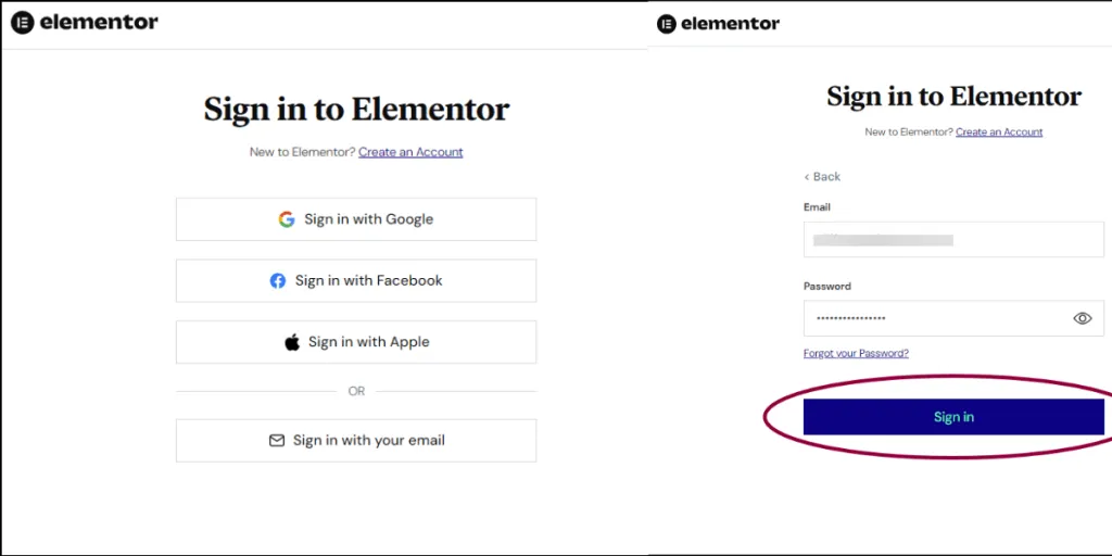 elementor-login