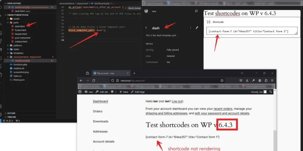 shortcode-rendering-issues