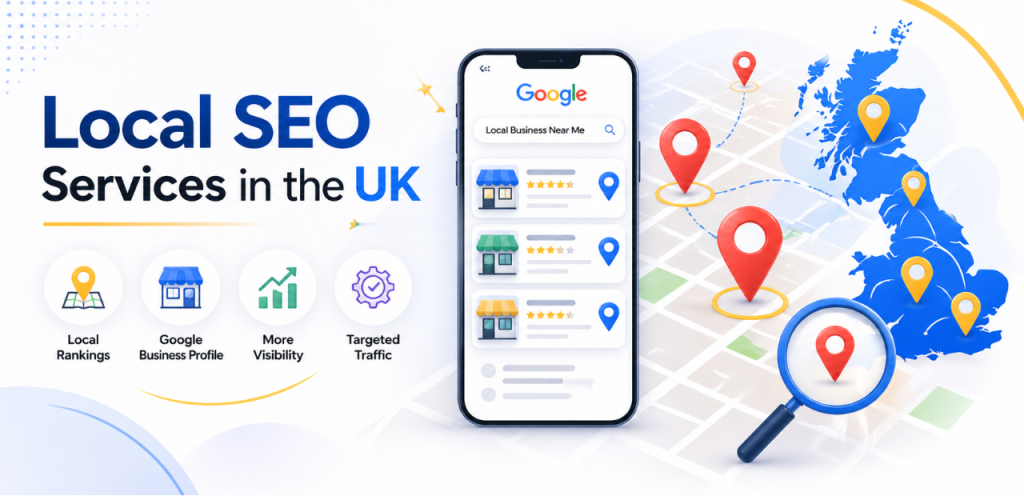 SEO Services UK: Grow Your Business with Expert SEO Solutions 1 seo services uk with analytics dashboard and growth charts