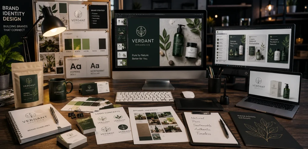 graphic design services for small business branding and marketing