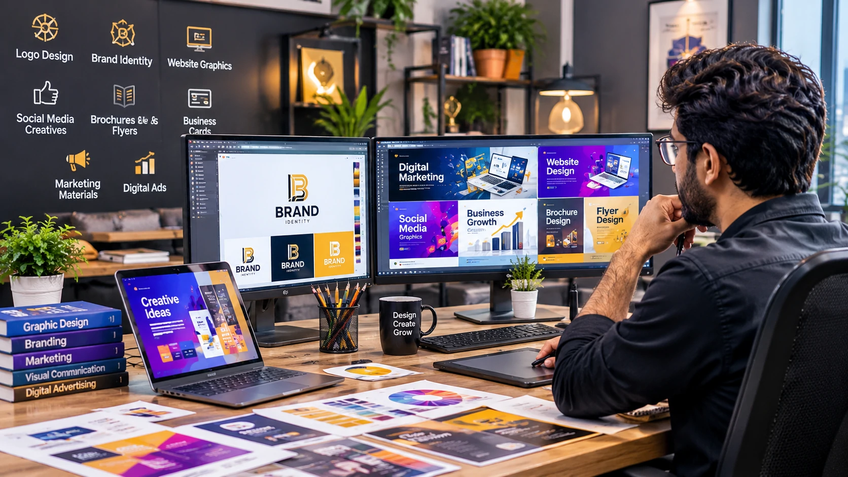 professional graphic design services for small businesses