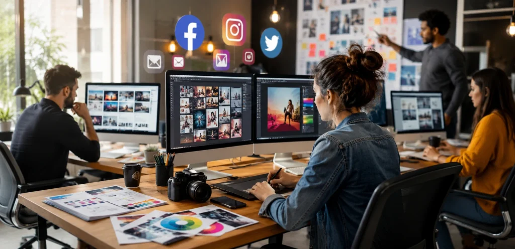 social media and online digital marketing services