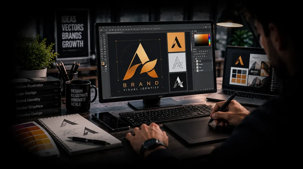 Build Scalable Brand Visuals with Adobe Illustrator