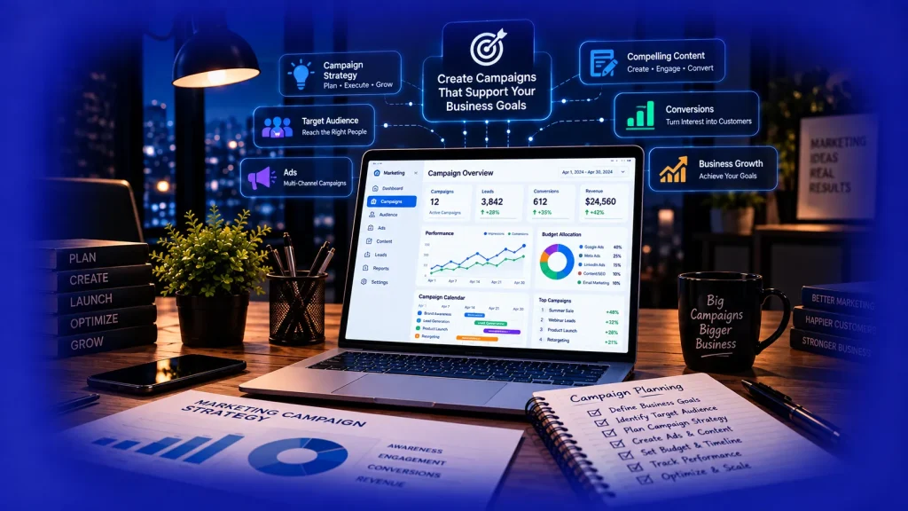 Create Campaigns That Support Your Business Goals