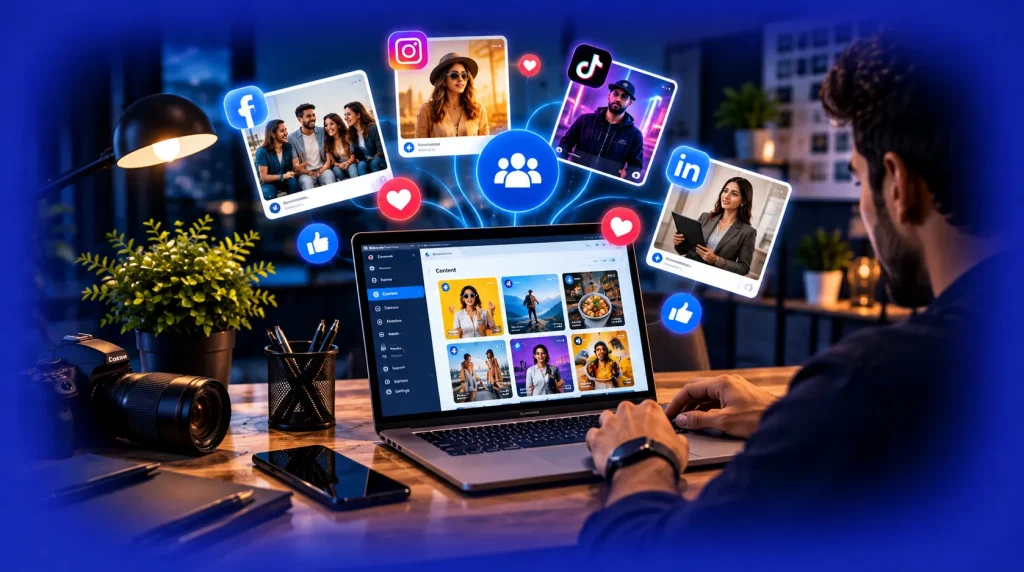 Create Social Media Designs People Recognition