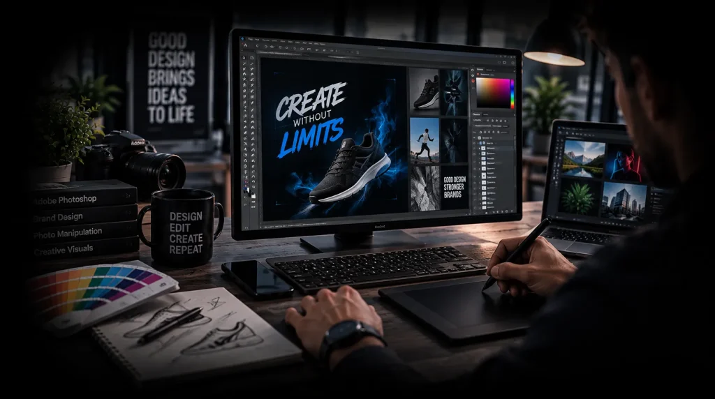 Visuals That Capture Attention with Adobe Photoshop