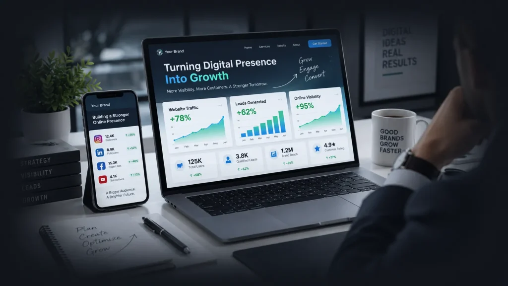 digital marketing case study Turning Digital Presence Into Growth