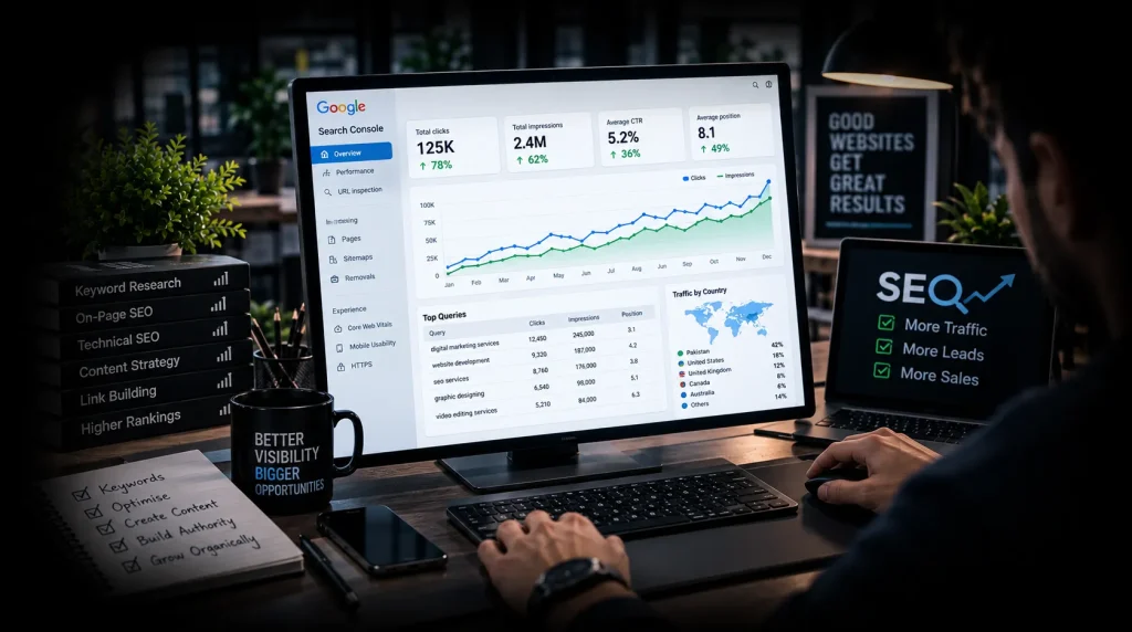 seo case study Turning Website Visibility Into Organic Growth