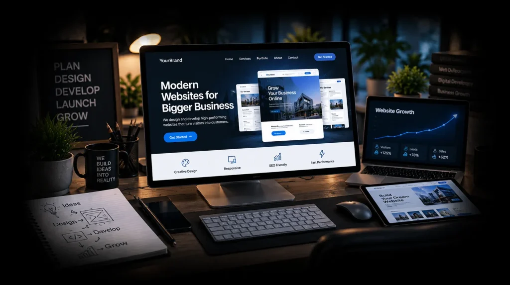 web development case study Turning Ideas Into High Performing Websites